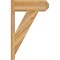 Ekena Millwork Traditional Rough Sawn Craftsman Outlooker, Western Red Cedar, 8"W x 22"D x 34"H OUT08X22X34TRA04RWR - alternate 4